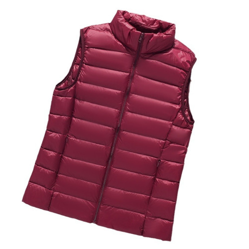 短款羽絨服馬甲女2024秋冬新款立領輕薄馬夾內膽坎肩大碼背心 短款羽絨服馬甲女2024秋冬新款立領輕薄馬夾內膽坎肩大碼背心