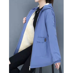 300斤特大碼女裝洋氣風衣秋冬新款中年媽媽休閒秋裝加絨加厚外套