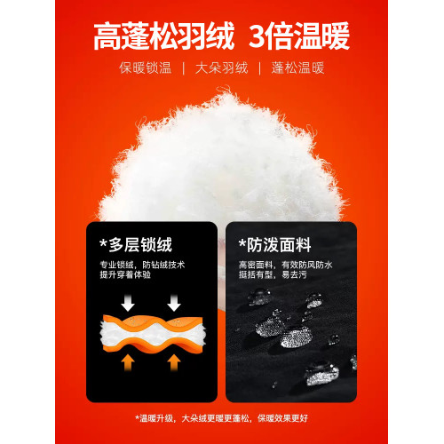 JEEP輕薄羽絨服男款秋冬季2025新款加厚夾棉棒球服男士夾克外套 JEEP輕薄羽絨服男款秋冬季2025新款加厚夾棉棒球服男士夾克外套