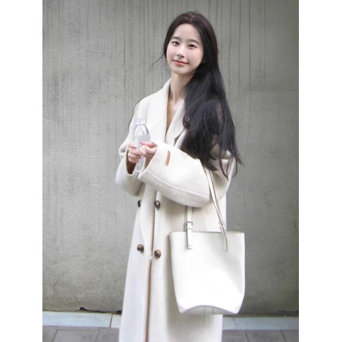 韓系燕麥色羽絨服內膽毛呢外套女秋冬季中長款小個子寬松呢子大衣 韓系燕麥色羽絨服內膽毛呢外套女秋冬季中長款小個子寬松呢子大衣