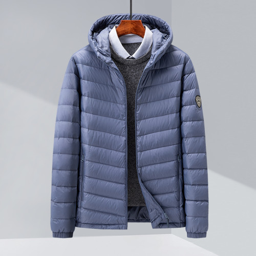 恒源祥高級輕薄款羽絨服男外穿青少年超輕便秋冬季保暖連帽外套 恒源祥高級輕薄款羽絨服男外穿青少年超輕便秋冬季保暖連帽外套