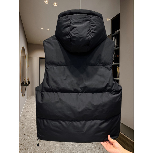 2025冬季鳥家男士羽絨馬甲連帽加厚潮白鴨絨馬夾情侶保暖坎肩外套 2025冬季鳥家男士羽絨馬甲連帽加厚潮白鴨絨馬夾情侶保暖坎肩外套