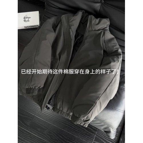 cleanfit深灰色飛行夾克羽絨棉服男款冬季立領棒球服美式棉衣外套 cleanfit深灰色飛行夾克羽絨棉服男款冬季立領棒球服美式棉衣外套