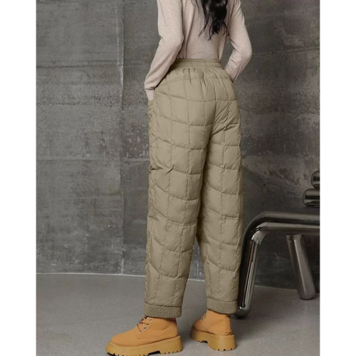 2025冬季加厚羽絨褲女防風保暖外穿輕薄感寬松休閒束腳加厚棉褲子 2025冬季加厚羽絨褲女防風保暖外穿輕薄感寬松休閒束腳加厚棉褲子