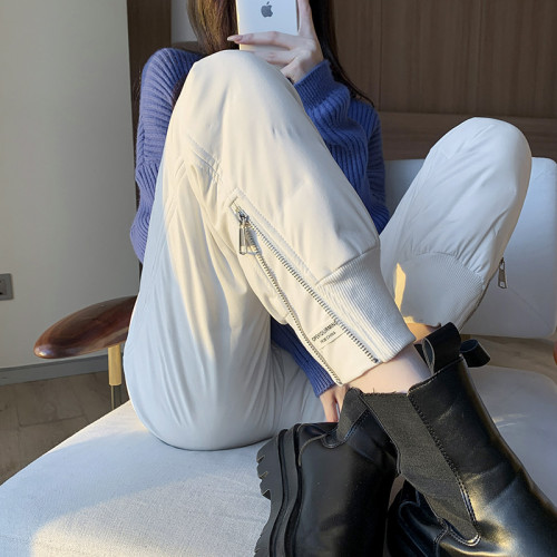 2025冬季新款白鴨絨羽絨褲女外穿東北加厚零下40度極寒哈爾濱棉褲 2025冬季新款白鴨絨羽絨褲女外穿東北加厚零下40度極寒哈爾濱棉褲