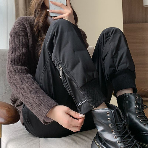 2025冬季新款白鴨絨羽絨褲女外穿東北加厚零下40度極寒哈爾濱棉褲 2025冬季新款白鴨絨羽絨褲女外穿東北加厚零下40度極寒哈爾濱棉褲