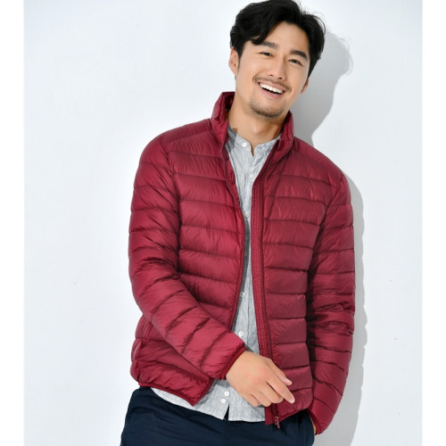 2025秋冬新款男士時尚簡約輕薄立領羽絨服潮流男裝輕便休閒外套潮 2025秋冬新款男士時尚簡約輕薄立領羽絨服潮流男裝輕便休閒外套潮