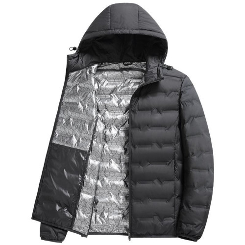 2025新款壓膠鎖溫中年男冬季石墨烯羽絨服輕薄爸爸裝鵞絨保暖外套 2025新款壓膠鎖溫中年男冬季石墨烯羽絨服輕薄爸爸裝鵞絨保暖外套