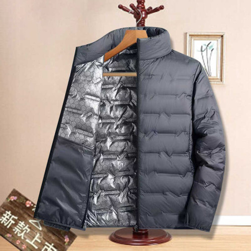 2025新款壓膠鎖溫中年男冬季石墨烯羽絨服輕薄爸爸裝鵞絨保暖外套 2025新款壓膠鎖溫中年男冬季石墨烯羽絨服輕薄爸爸裝鵞絨保暖外套