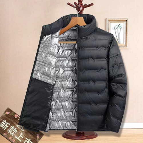 2025新款壓膠鎖溫中年男冬季石墨烯羽絨服輕薄爸爸裝鵞絨保暖外套 2025新款壓膠鎖溫中年男冬季石墨烯羽絨服輕薄爸爸裝鵞絨保暖外套