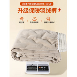 哈爾濱防水羽絨褲女外穿2025冬新款高腰防風防寒雪地加厚保暖棉褲