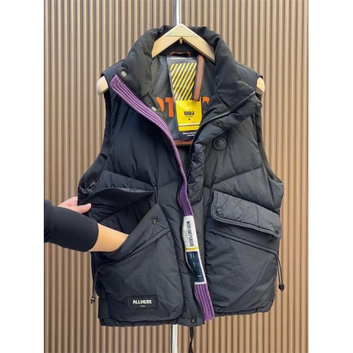 羽絨加厚百搭立領馬甲男士冬季工裝大口袋休閒百搭白鴨絨外套坎肩 羽絨加厚百搭立領馬甲男士冬季工裝大口袋休閒百搭白鴨絨外套坎肩