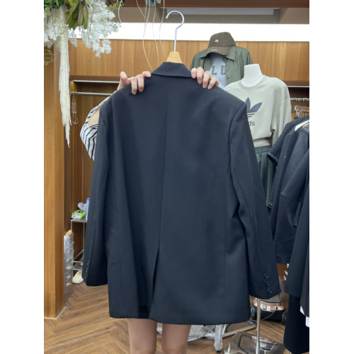 秋季韓版2025年時尚韓國東大門通勤純色簡約成熟氣質百搭西裝外套 秋季韓版2025年時尚韓國東大門通勤純色簡約成熟氣質百搭西裝外套