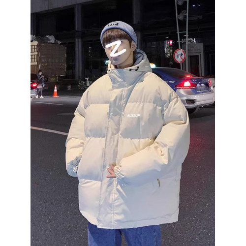 羽絨服男冬寬松加厚保暖大碼冬裝百搭潮流情侶棉襖學生連帽麵包服 羽絨服男冬寬松加厚保暖大碼冬裝百搭潮流情侶棉襖學生連帽麵包服