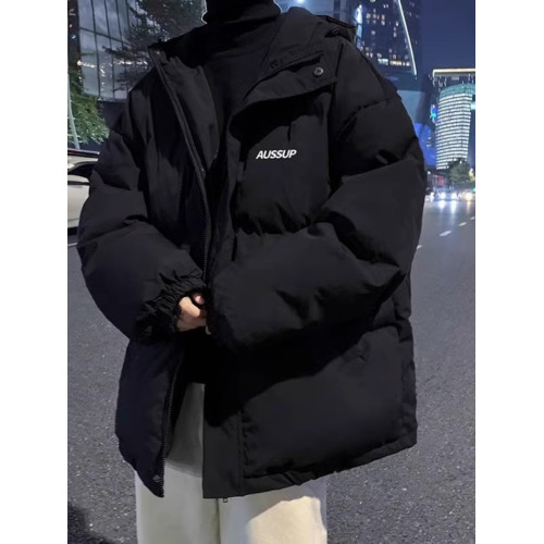 羽絨服男冬寬松加厚保暖大碼冬裝百搭潮流情侶棉襖學生連帽麵包服 羽絨服男冬寬松加厚保暖大碼冬裝百搭潮流情侶棉襖學生連帽麵包服