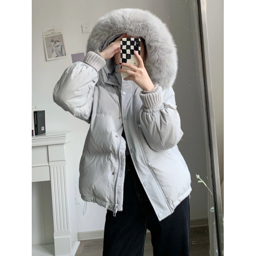 高級oversize麵包服羽絨棉衣棉服女2025秋冬季新款短款大毛領外套 高級oversize麵包服羽絨棉衣棉服女2025秋冬季新款短款大毛領外套