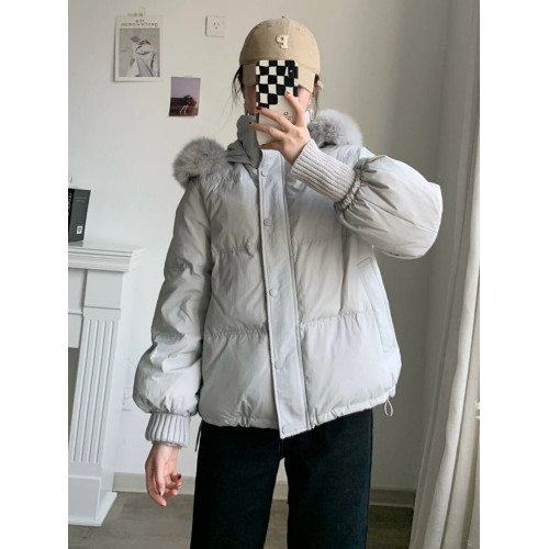 高級oversize麵包服羽絨棉衣棉服女2025秋冬季新款短款大毛領外套 高級oversize麵包服羽絨棉衣棉服女2025秋冬季新款短款大毛領外套