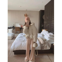短款羽絨服女白鴨絨冬季新款輕薄韓版冬季小個子加厚麵包服外套女