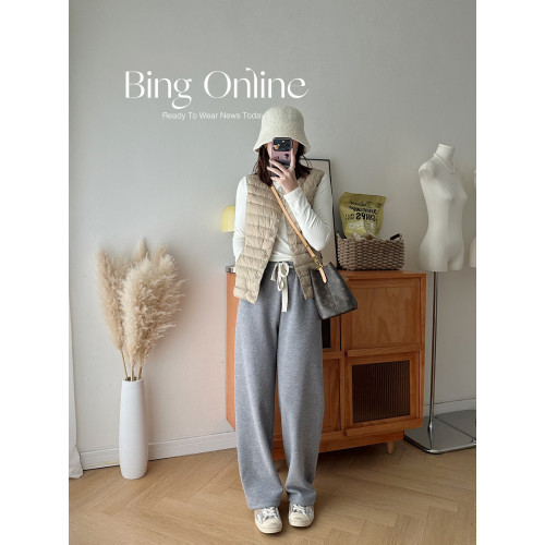 BING 輕薄羽絨服內膽馬甲春秋冬新款冬季保暖打底通勤曡穿內搭ins BING 輕薄羽絨服內膽馬甲春秋冬新款冬季保暖打底通勤曡穿內搭ins