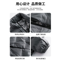 JEEP輕薄羽絨服內膽男款2024新款秋冬季青少年保暖內搭男士外套