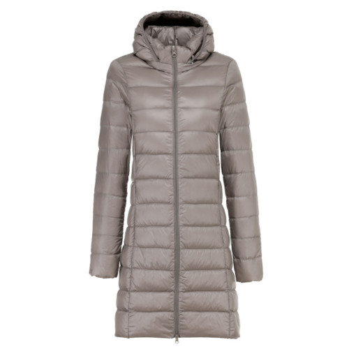 優品2025秋冬新款羽絨服女中長輕薄脫卸帽時尚顯瘦白鴨絨外套通勤 優品2025秋冬新款羽絨服女中長輕薄脫卸帽時尚顯瘦白鴨絨外套通勤