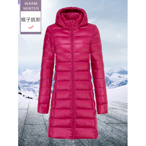 優品2025秋冬新款羽絨服女中長輕薄脫卸帽時尚顯瘦白鴨絨外套通勤 優品2025秋冬新款羽絨服女中長輕薄脫卸帽時尚顯瘦白鴨絨外套通勤