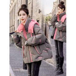 九江羽絨服女短款2025年冬新款小個子時尚洋氣寬松設計感高級加厚