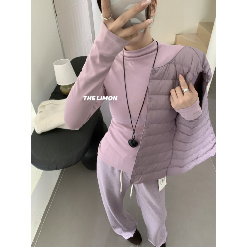 THE LIMON檸檬綠茶冬季輕薄羽絨內膽馬甲女冬季無袖保暖坎肩外套 THE LIMON檸檬綠茶冬季輕薄羽絨內膽馬甲女冬季無袖保暖坎肩外套