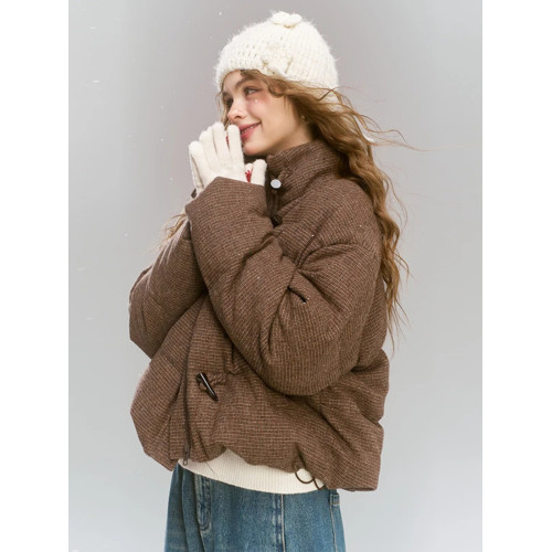 妖精的時尚短款2025冬季新款羽絨服休閒棉服秋冬女羽絨服顯瘦加厚 妖精的時尚短款2025冬季新款羽絨服休閒棉服秋冬女羽絨服顯瘦加厚