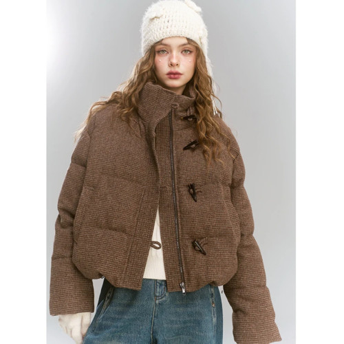 妖精的時尚短款2025冬季新款羽絨服休閒棉服秋冬女羽絨服顯瘦加厚 妖精的時尚短款2025冬季新款羽絨服休閒棉服秋冬女羽絨服顯瘦加厚