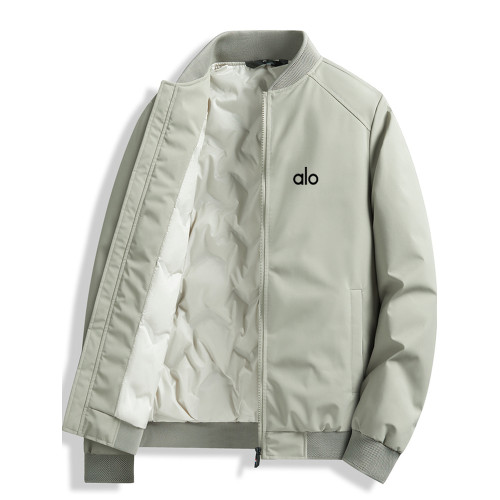 alo男士羽絨服秋冬季加厚時尚短款夾克寬松冬裝上衣潮棒球服外套 alo男士羽絨服秋冬季加厚時尚短款夾克寬松冬裝上衣潮棒球服外套