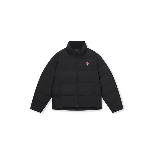 DICETINY 基礎綉花羽絨服男潮牌立領加厚保暖外套情侶麵包服 DICETINY 基礎綉花羽絨服男潮牌立領加厚保暖外套情侶麵包服