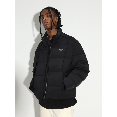 DICETINY 基礎綉花羽絨服男潮牌立領加厚保暖外套情侶麵包服 DICETINY 基礎綉花羽絨服男潮牌立領加厚保暖外套情侶麵包服