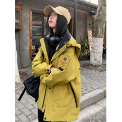 秋冬季外套男女同款三合一沖鋒衣2025新款爆小個子夾克登山服戶外