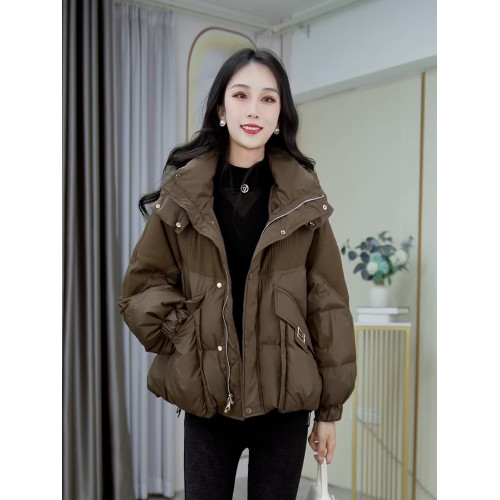 時尚羽絨服連帽加厚外套女裝洋氣顯瘦百搭2025年冬季高檔新款潮 時尚羽絨服連帽加厚外套女裝洋氣顯瘦百搭2025年冬季高檔新款潮