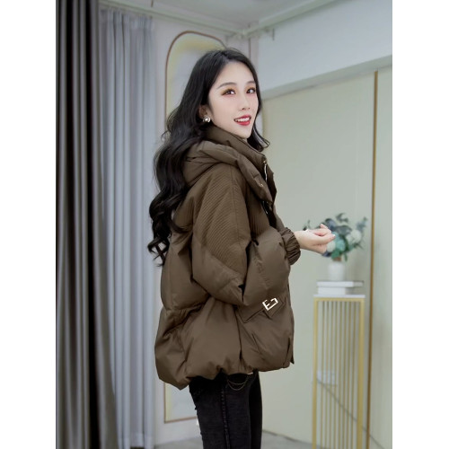 時尚羽絨服連帽加厚外套女裝洋氣顯瘦百搭2025年冬季高檔新款潮 時尚羽絨服連帽加厚外套女裝洋氣顯瘦百搭2025年冬季高檔新款潮