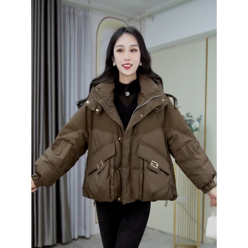 時尚羽絨服連帽加厚外套女裝洋氣顯瘦百搭2025年冬季高檔新款潮 時尚羽絨服連帽加厚外套女裝洋氣顯瘦百搭2025年冬季高檔新款潮