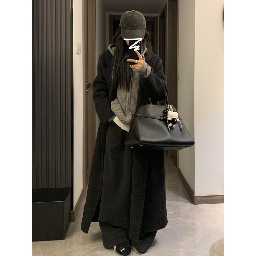 韓系連帽拉鍊毛衣女冬季2025新款內搭慵嬾高級感針織開衫衛衣外套