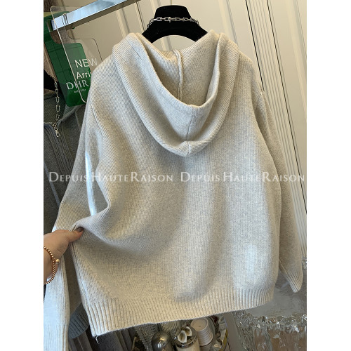 特大碼300斤胖妹妹拉鍊開衫毛衣女秋冬裝長袖寬松連帽上衣潮240斤 特大碼300斤胖妹妹拉鍊開衫毛衣女秋冬裝長袖寬松連帽上衣潮240斤