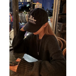 慵懶高級感黑色套頭浣熊絨毛衣女秋冬外穿寬松軟糯加厚內搭針織衫