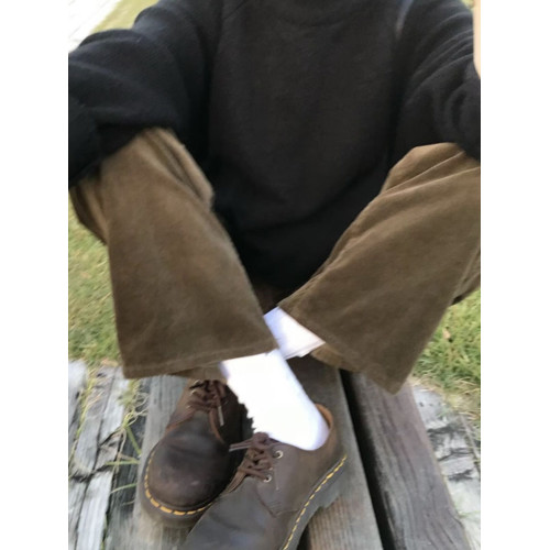 韓系復古慵懶風黑色套頭浣熊絨毛衣女秋冬加厚內搭針織衫寬松上衣