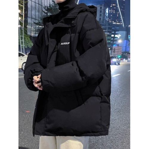 羽絨服男冬寬松加厚保暖大碼冬裝百搭潮牌棉襖國潮學生連帽麵包服 羽絨服男冬寬松加厚保暖大碼冬裝百搭潮牌棉襖國潮學生連帽麵包服