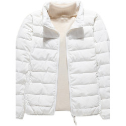 2025新款白鴨絨秋季新款輕薄羽絨服女短款輕便連帽媽媽外套小個子