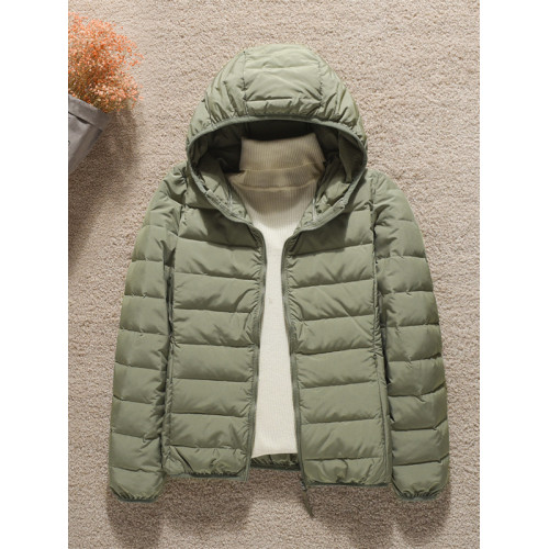 2025新款白鴨絨秋季新款輕薄羽絨服女短款輕便連帽媽媽外套小個子 2025新款白鴨絨秋季新款輕薄羽絨服女短款輕便連帽媽媽外套小個子