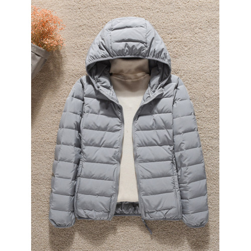 2025新款白鴨絨秋季新款輕薄羽絨服女短款輕便連帽媽媽外套小個子 2025新款白鴨絨秋季新款輕薄羽絨服女短款輕便連帽媽媽外套小個子