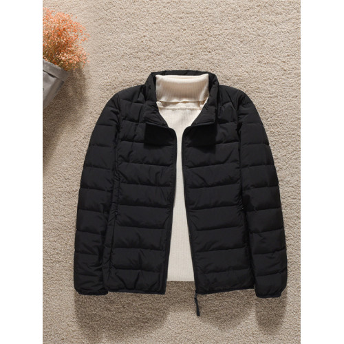 2025新款白鴨絨秋季新款輕薄羽絨服女短款輕便連帽媽媽外套小個子 2025新款白鴨絨秋季新款輕薄羽絨服女短款輕便連帽媽媽外套小個子