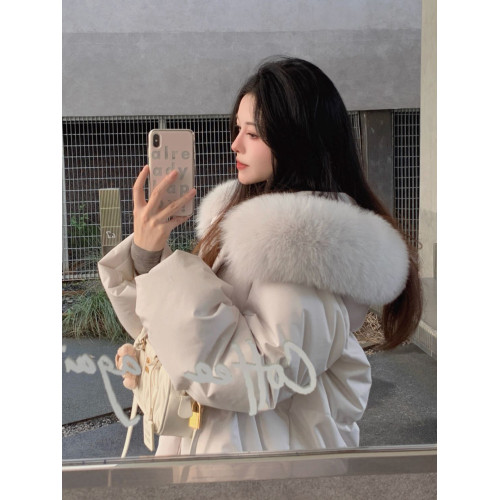 粉色羽絨服女冬季2025新款韓版寬松加厚保暖大毛領麵包服外套女款 粉色羽絨服女冬季2025新款韓版寬松加厚保暖大毛領麵包服外套女款