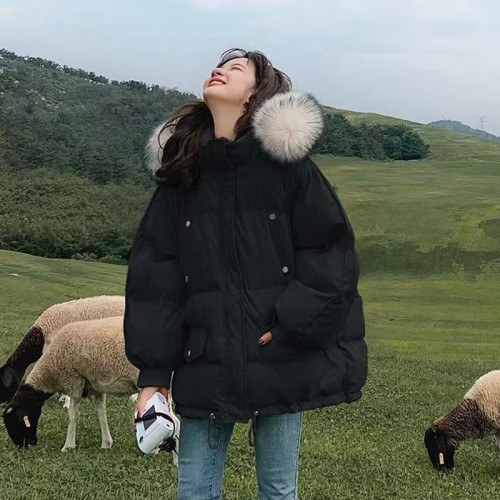 短款羽絨服女冬季韓版寬松潮ins大毛領冬裝加厚外套女2025年新款 短款羽絨服女冬季韓版寬松潮ins大毛領冬裝加厚外套女2025年新款