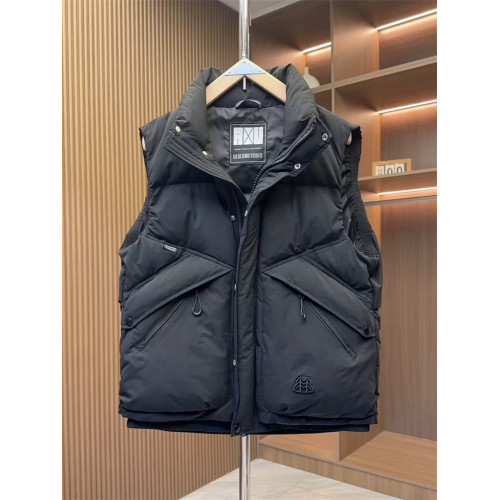 冬季新款加厚保暖立領羽絨馬甲外套男士潮流時尚百搭休閒坎肩背心 冬季新款加厚保暖立領羽絨馬甲外套男士潮流時尚百搭休閒坎肩背心