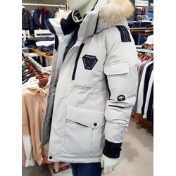 冬季韓國RunningMan跑男同款情侶中長羽絨服男女戶外加厚工裝